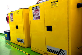 Stockage pour produits dangereux