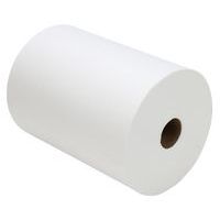 Vliestuchrolle, weiß, 1-lagig - Ikatex
