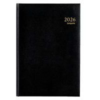 Kalender für die Tagesplanung Minister schwarz 22 x 16 cm - Jahr 2025