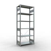 Regal Easy-Fix für leichte Lasten - Einseitig - H 2500 mm - Verzinkt - Schulte