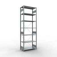 Rayonnage léger Easy-Fix - Simple face- H3000 mm - galvanisé - Schulte