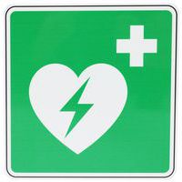 Schild Automatisierter externer Defibrillator, Aluminium - Manutan Expert