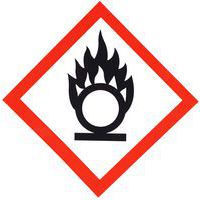 Schild CLP - Oxidationsgefahr - Selbstklebend - 120 x 120 mm