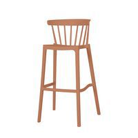 Stapelbarer Hocker Windson - 4 Stück - Veba