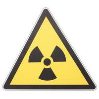 Warnschild - Radioaktive Stoffe - PVC - Manutan Expert