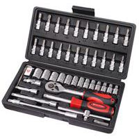 Koffer mit 46 Stecknüssen 1/4 - TOOL France