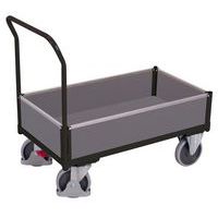 Ergonomischer Wagen mit abnehmbaren Holzwänden - Tragkraft 400 und 500 kg