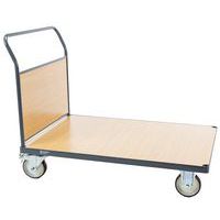 Chariot à dossier fixe bois - Force 400 à 500 kg - Manutan Expert