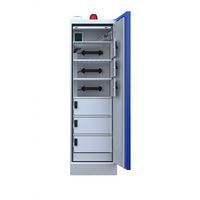 Armoire anti-feu 90 minutes casiers à code prises et alarme - Exacta