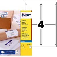 Étiquette standard - Impression jet d'encre