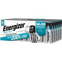 Pile Alcaline Max Plus AA - 50 unités - Energizer