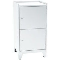 Werkzeugschrank auf Füßen - 2 Türen - Manutan
