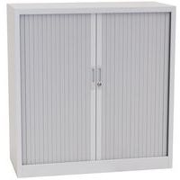 Niedriger Rollladenschrank, einfarbig - Manutan Orel
