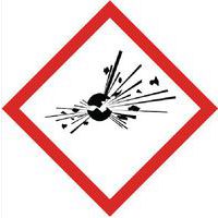 Étiquettes adhésives pour emballage Explosif