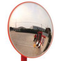 Miroir de sécurité, Distance d'observation: 6 m, Forme: Rond, Vision: 130 °, Réflecteur Ø: 450 mm