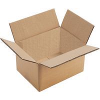 Caisse carton recyclée - Double cannelure - Manutan Expert