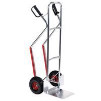 Aluminium-Sackkarre 100 kg - Pannensichere Reifen - Manutan