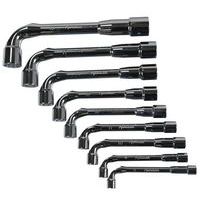 TEKTON Lot de 8 clés à extrémité de boîte décalée à 45 degrés avec dispositif de rangement et de déplacement, 6,35 mm - 1-1/4, 8 pièces