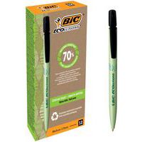 Lot de 12 stylos BIC Media Clic Bio-Based Pointe moyenne - BIC