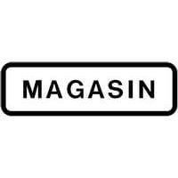 Panneau directionnel grande hauteur standard - Magasin - Longueur 800 mm