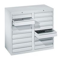 Armoire à tiroirs pour outils H90 - 2 colonnes - 16 tiroirs