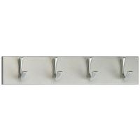 Wandgarderobe mit 4 Haken