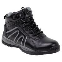 Chaussures de sécurité hautes S1P SRA noir, Embout de sécurité: Métallique, Modèle de tige: Haut