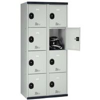 2 colonnes largeur 400 mm4 portes gris clair 2 colonnes largeur 400 mm4 portes gris clair