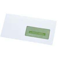 Weißer Umschlag aus recyceltem Papier ERA Pure® 80 g - 500 Stück - GPV