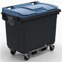 Mobiler Behälter SULO - Gabelöffnung - Mülltrennung - 660 L