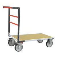 Chariot dossier fixe et plateau bois médium - Force 600 kg - FIMM