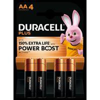 Alkali-Batterie AA Plus Powerboost - 4 Stück - Duracell