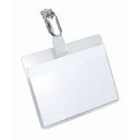 Namensschild ‑ Teilweise Abdeckung mit Clip ‑ Durable