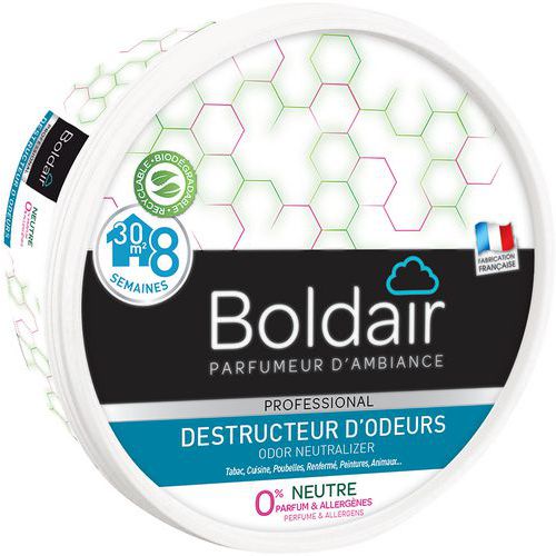 Gel destructeur d'odeurs - Boldair Gel destructeur d'odeurs - Boldair