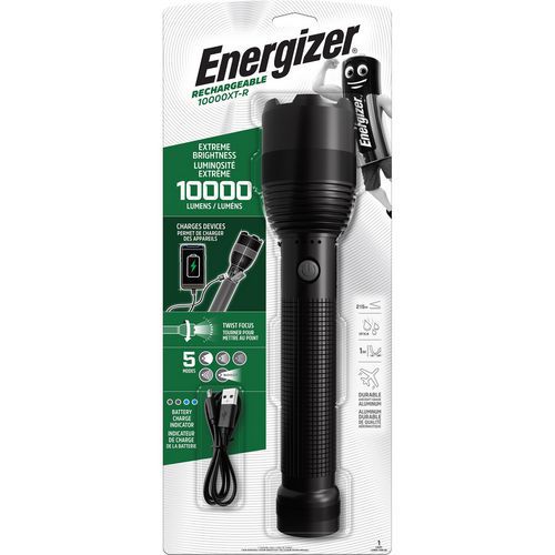 Lampe torche tactique ultra-puissante - 10 000 lm - Energizer