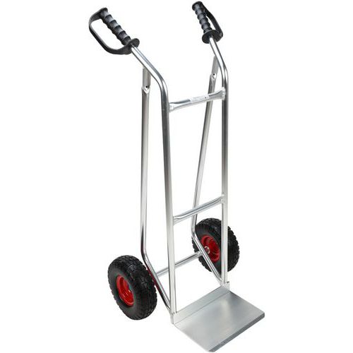 Diable aluminium 200kg - Roues increvables - Manutan Expert