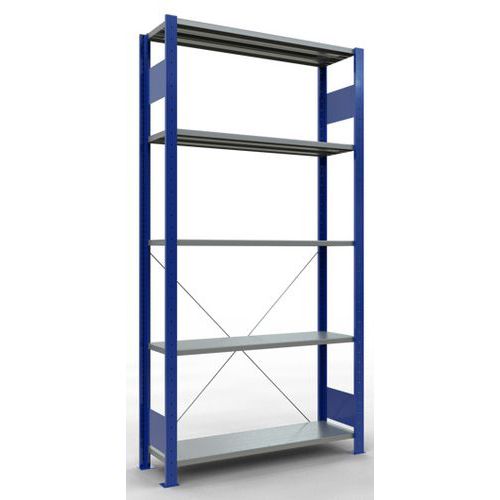 Rayonnage léger Easy-Fix - Finition époxy - Schulte