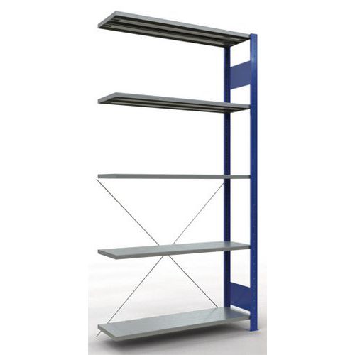 Rayonnage léger Easy-Fix - Finition époxy - Schulte