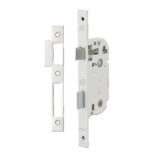 Einsteckschloss Robust NF - Weiß ‑ 40 mm - Bricard