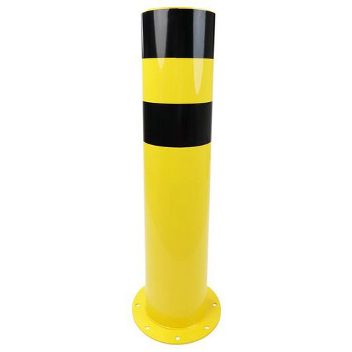 Sicherheitspfosten schwarz/gelb - Manutan Expert