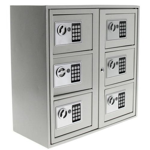 Tresor mit Elektronikschloss und 6 Fächern - Viso