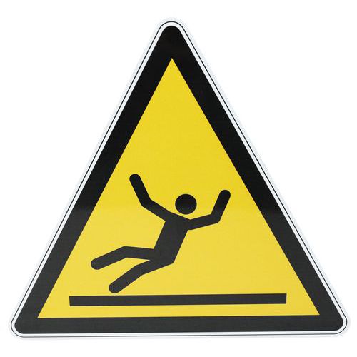 Warnschild - Rutschgefahr - Aluminium