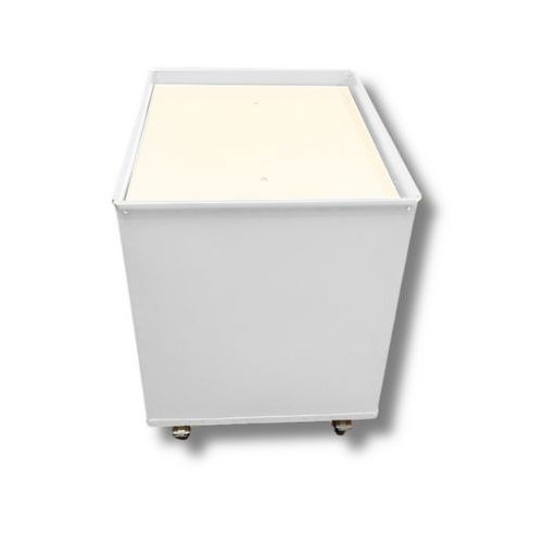 Wagen mit höhenverstellbarem Boden aus Polypropylen, 650 x 450 mm - 25 kg - FIMM