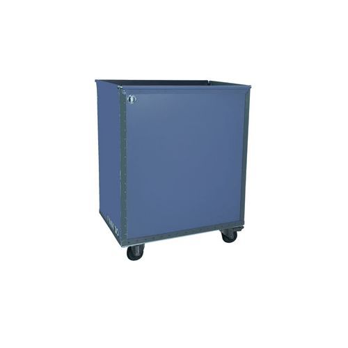 Wagen mit höhenverstellbarem Boden aus Polypropylen, 650 x 450 mm - 50 kg - FIMM