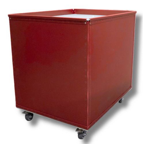 Wagen mit höhenverstellbarem Boden aus Polypropylen, 850 x 650 mm - 25 kg - FIMM