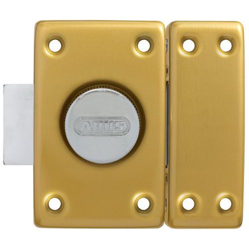 Verrou de porte avec bouton sans cylindre CLK - Abus