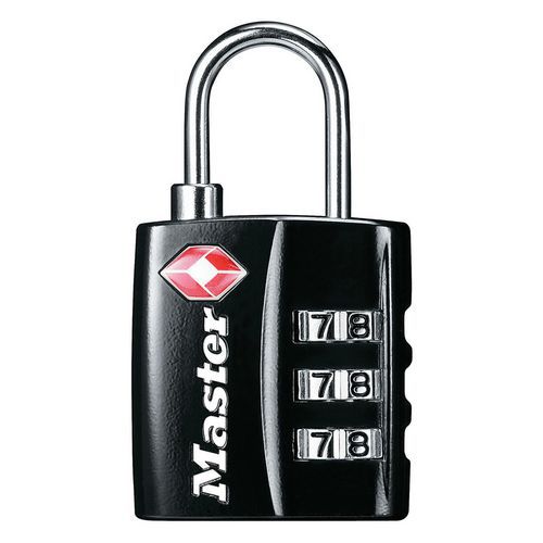 TSA-Vorhängeschloss 4680EURDBLK - Master Lock