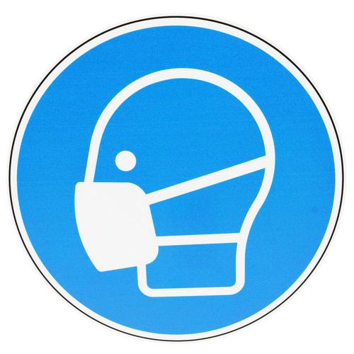 Schild „Maskenpflicht“, PVC - Manutan Expert