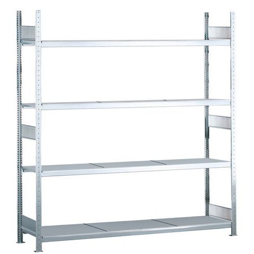 Extrabreites Regal Easy-Fix Plus - Galvanisierter Fachboden - Schulte