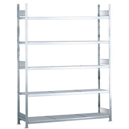 Rayonnage grande largeur Easy-Fix Plus - Tablette galva - Schulte